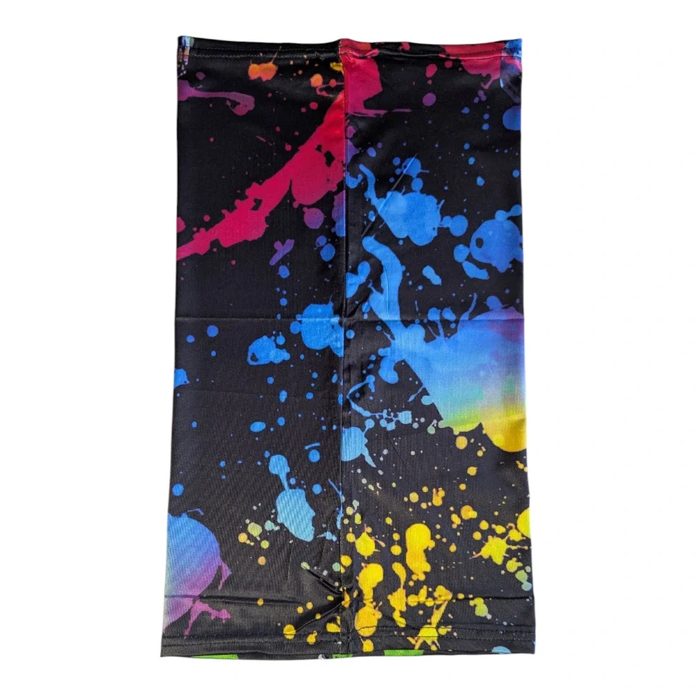 Neck Gaiter - Fishing Mask - Bandana - Sun Wind Dust Protection - Skull Smile